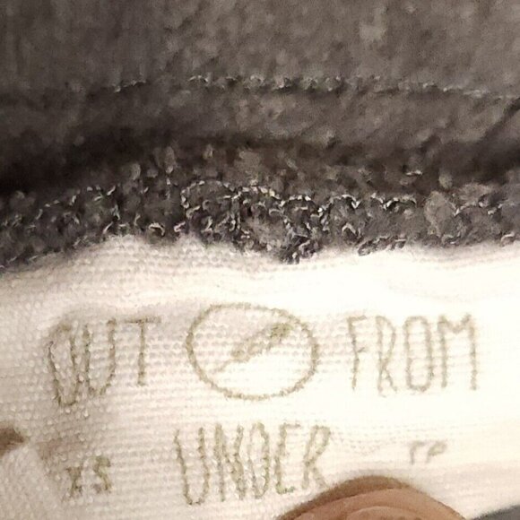 Out From Under Grey Velour Drop Crotch Joggers XS - Picture 6 of 6